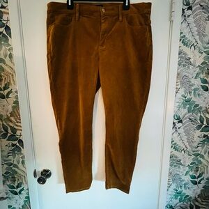 Corduroy yellow size 34 J.Crew pants